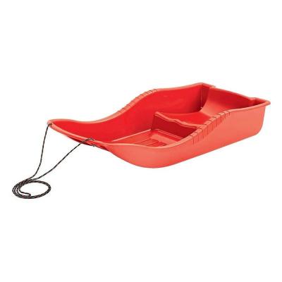 Luge neige en plastique rouge pour enfants   Mod�le Snow