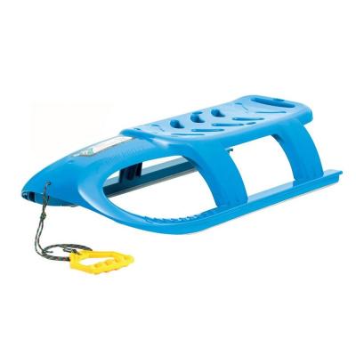 Luge tra�neau bleu avec patins en acier   Mod�le Bullet