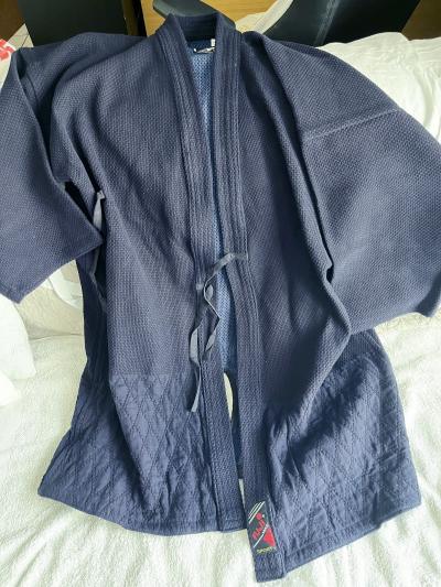 Veste de kendo double couche kimono Keikogi iaido aikido    neuf