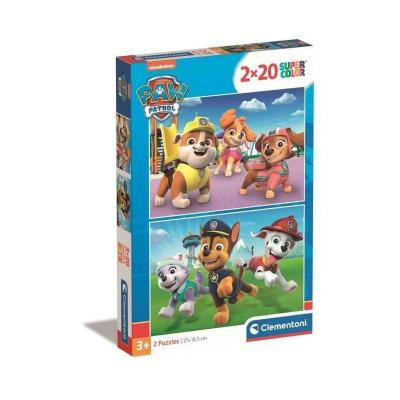 CLEMENTONI   2x20 pieces   Pat' Patrouille
