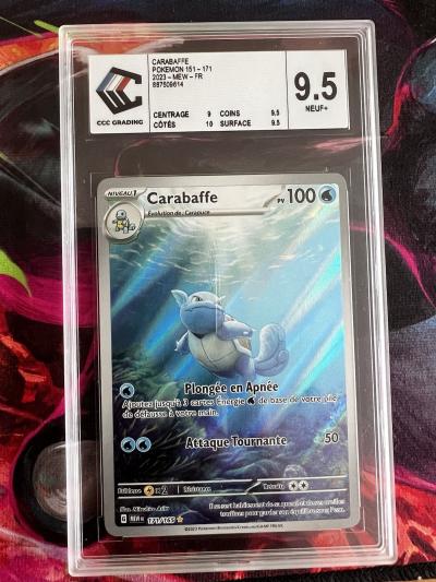 Pokemon Carabaffe 171-165 Serie  151 CCC 9.5