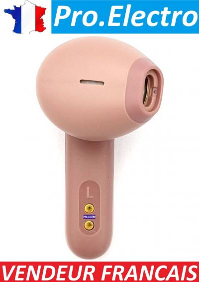 Cuffie In Ear Senza Fili Bluetooth JBL WAVE 300TWS Rosa Leftside L Lato Sinistro