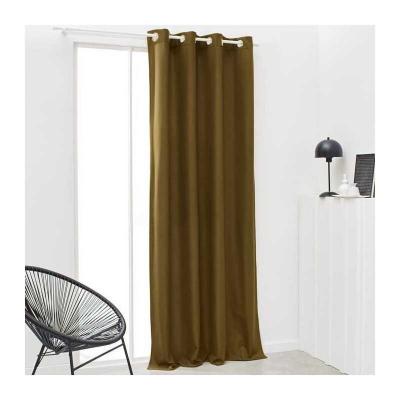 TODAY Rideau Isolant Thermique Essential Uni   140 x 240 cm   Bronze