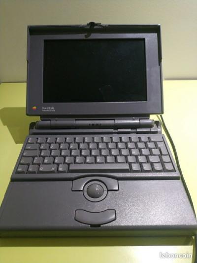 Apple Macintosh PowerBook 145B non test� mac vintage portable pc ordinateur pour