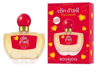 Eau de toilette BOURJOIS Paris CLIN D'OEIL parfum Passionn�e 75 ml