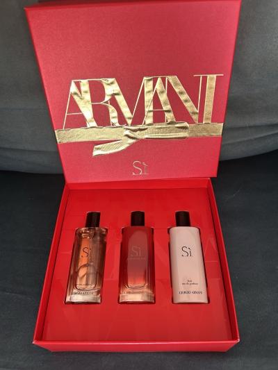 Coffret Si Eaux de Parfum Pour Femme Armani