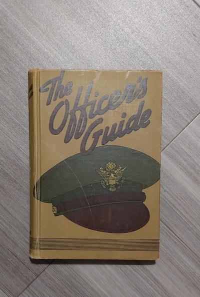manuel d'officier, Officer's guide militaria US ww2