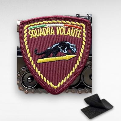 Ecusson Squadra Volante S�curit� Italie Scratch 7Cm X 7.5Cm Militaria Patch