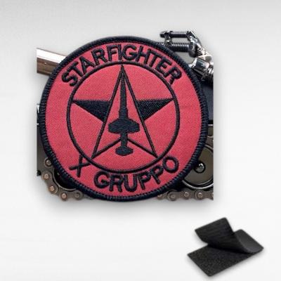 Ecusson Starfighter X Gruppo Aeronautica Italie Scratch 8Cm X 8Cm Militaria