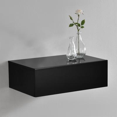 �tag�re Murale pour Chambre avec 1 Tiroir Panneau de Particules 46 x 30 x 15cm