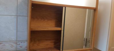 Armoire salle de bain en pin 60X48X14 cm