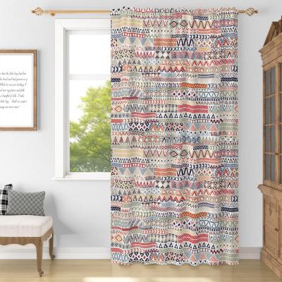 Rideaux Boho pour Chambre Moderne Color� Bohemian Ethnique Tribal SemiTranspa...