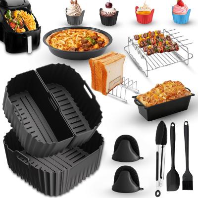 Accessoires Air Fryer pour Russell Hobbs XXL 8L-8,3L, 21 Pi�ces Moule Silicon...