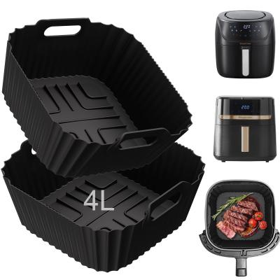 Moule Silicone Air Fryer pour Russell Hobbs Air fryer 4L-4,3L, 2 Paquet R�uti...