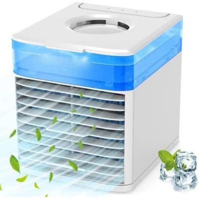 MINI CLIMATISEUR PORTABLE   REFROIDISSEUR D'AIR AVEC VEILLEUSE DOUCE   BLANC