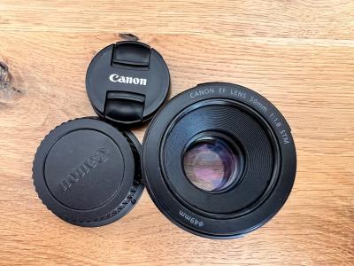 Objectif Canon EF 50mm f1,8 STM en �tat neuf