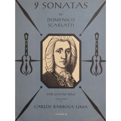 Scarlatti Domenico Sonatas Volume 2 Four Pieces Guitar 1971