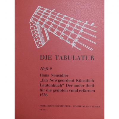 Hans A Newgeordent Artificial Lute Book Guitar 1966