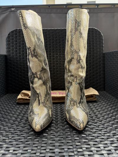 Paris Texas Bottes Croco 90mm