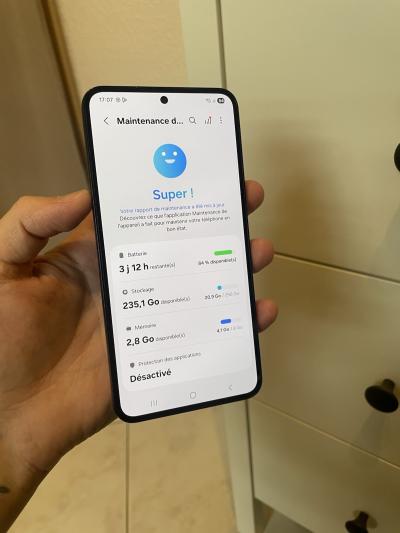 Samsung Galaxy S23 256gb-SM S911B-Etat Neuf