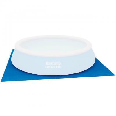 Tapis de sol protection piscine Bestway Tapis de sol 3.96   3.96m Bleu moyen 571