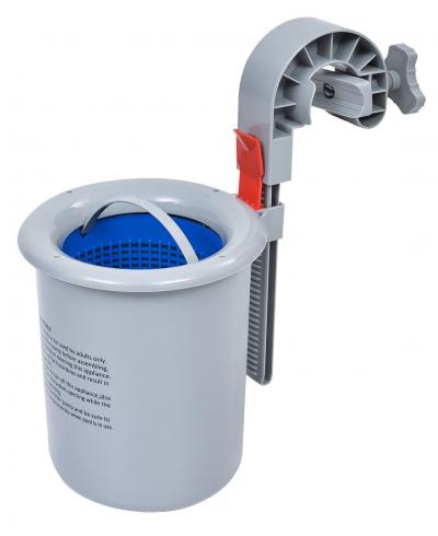 Jilong 290727 Surface de piscine avec cadre, gris-bleu, 40 x 19 x 18 cm