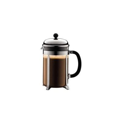 CHAMBORD   Cafetiere a piston BODUM , 12 tasses, 1.5 l, acier inox
