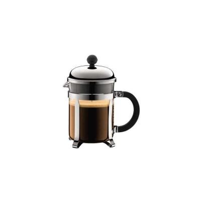 CHAMBORD   Cafetiere a piston BODUM , 4 tasses, 0.5 l, acier inox