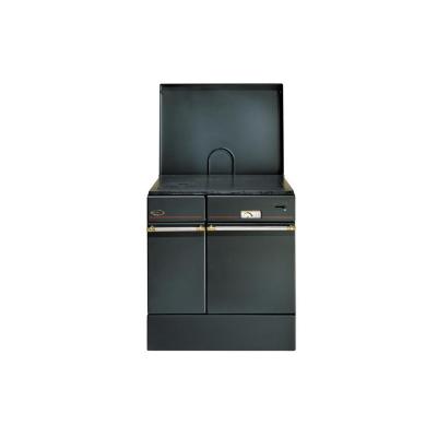 Godin Cuisini�re � Bois 10kw Noir 240162NOIRPOLI