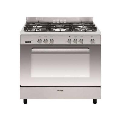 Cuisini�re e Cooker 90 x 60 cm inox   Four gaz catalyse 109 L   Gril �l GLEM