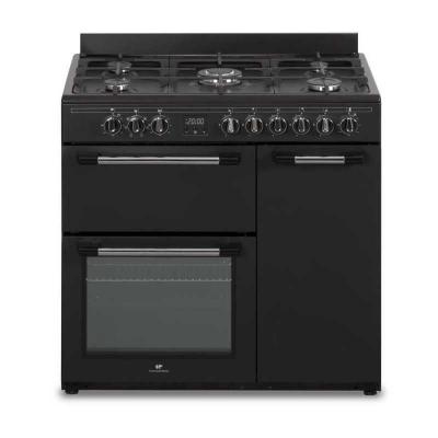Cuisiniere piano gaz 3 fours electriques CONTINENTAL EDISON CECP903FB   5 feux