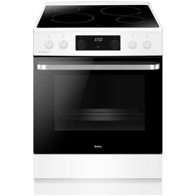 Cuisini�re vitroc�ramique Amica ACV7005SRW