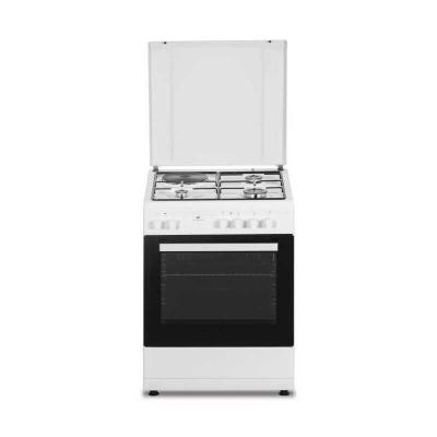 Cuisiniere mixte CONTINENTAL EDISON CECM60FCW   3 feux gaz   1 �lectrique