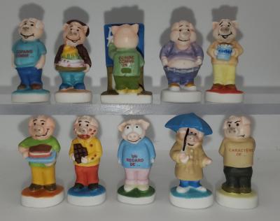 s�rie compl�te f�ves cochons en expressions #39