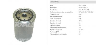 TOYOTA ENGINE 4Y OIL FILTER