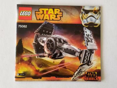 LEGO 75082 PLAN INSTRUCTION STAR WARS 75082 TIE ADVANCED PROTOTYPE