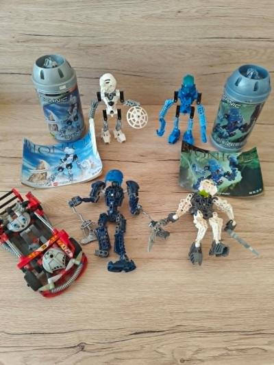 Gros lot lego Bionicle - Hero Factory   boite notice figurine vitage
