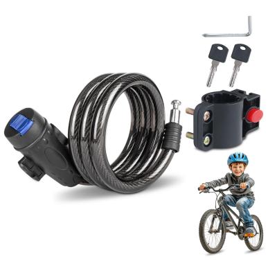 Antivol de v�lo pour enfant, rev�tement en PVC, �tanche et inoxydable, antivo...