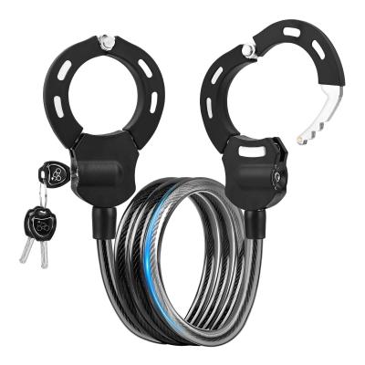 Antivol Trotinette Electrique, 158CM Antivol Velo, C�ble Antivol � Cl�s avec ...