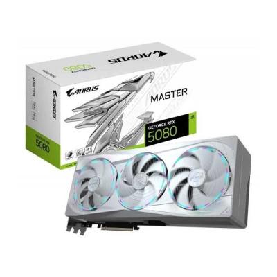 Carte graphique   GIGABYTE   AORUS GeForce RTX 5080 MASTER ICE   16 Go