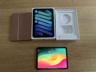 Apple iPad mini 6e g�n�ration 64 Go Wi Fi, 8,3 pouces   Gris sid�ral   Avec �tui et bo�te   Offre group�e