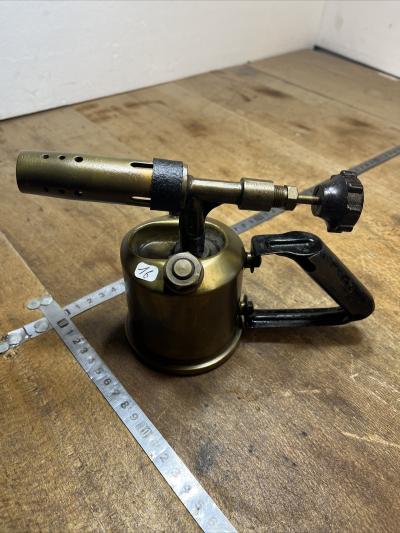 N� 16 OLD TOOL, outil ancien, Vielle lampe � souder Vintage Express