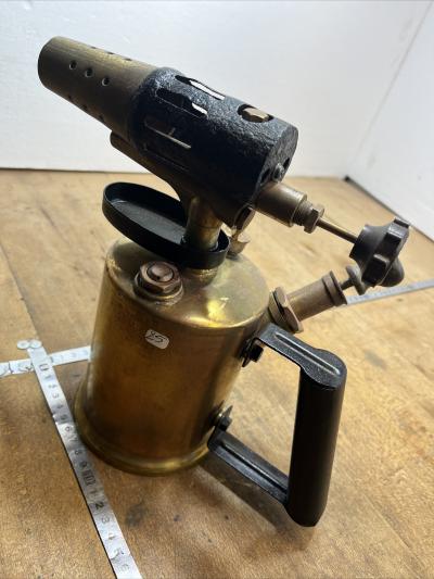 N� 25 OLD TOOL, outil ancien, Vielle lampe � souder Vintage Express