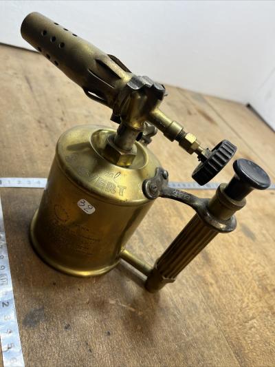 N� 32 OLD TOOL, outil ancien, Vielle lampe � souder Vintage Sievert
