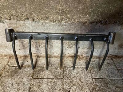 grelinette 7 dents avec marche pieds anti d�rapant sans manche (60cm de travail)