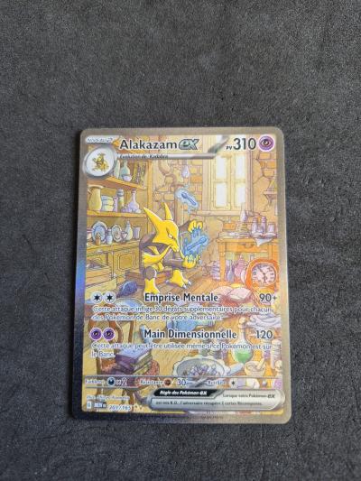Carte Pok�mon Alakazam EX 201-165 Mew Ecarlate Violet 151 FR EV3.5 Sortie booste