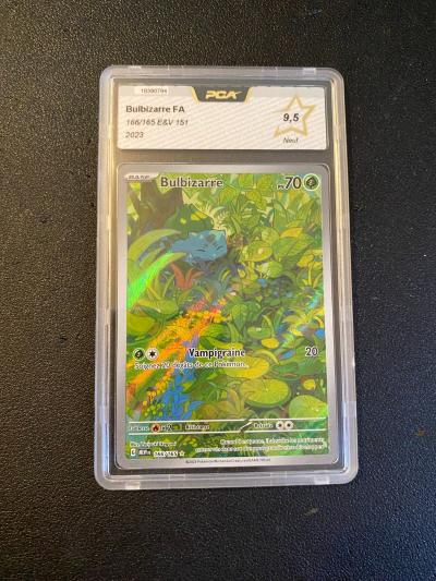 Pok�mon Bulbizarre 166-165 FR E&V 151   PCA 9,5