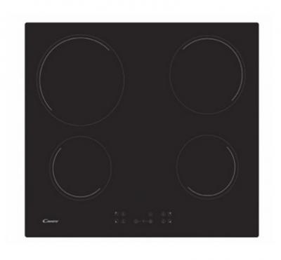 Candy Table De Cuisson Vitroc�ramique 4 Feux 6500w Noir CC64CH