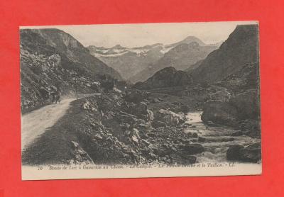 Route De Luz � Gavarnie Au Chaos La Casque La Fausse Br�che (J7249) Cartolina