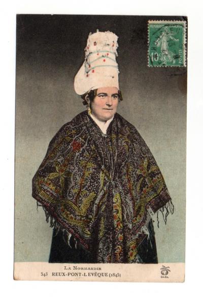 14   Costume de REUX PONT L'EVEQUE (A3595)   Cartolina Postale Viaggiata